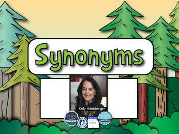 Preview of Synonyms Promethean Flipchart Lesson