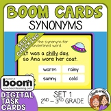 Synonyms (Set 1 for Grades 2-3) Digital Boom Cards