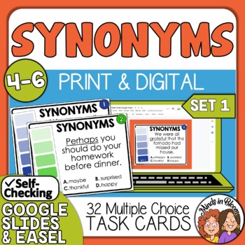 Synonym Rings Teaching Resources Teachers Pay Teachers