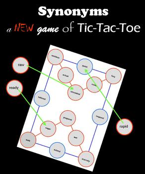 Preview of Synonyms and Tic-Tac-Toe
