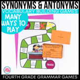 Synonyms and Antonyms | Fourth Grade Grammar Games