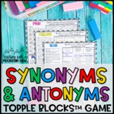 Synonyms and Antonyms Game