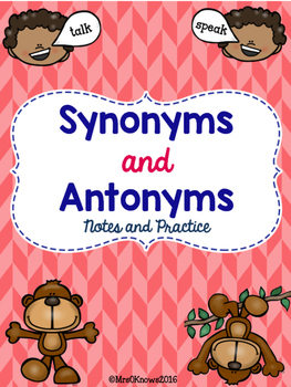 Synonyms&Antonyms StudyMaterial, PDF