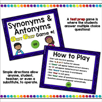 Today we will review how to determine synonyms and antonyms. - ppt