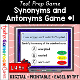 Synonyms and Antonyms PowerPoint Game #1