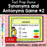 Synonyms and Antonyms PowerPoint Game #2