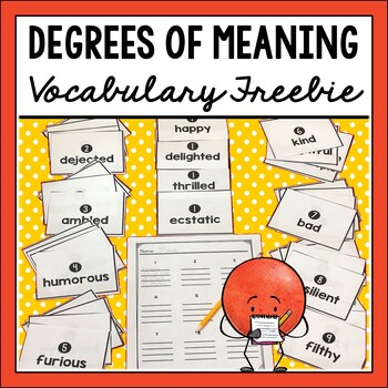 5 Fun Vocabulary Ideas for Synonyms and Antonyms Your Kids Will Love-Degrees of Meaning