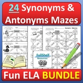 Synonyms and Antonyms Worksheets Interesting Vocabulary Ac