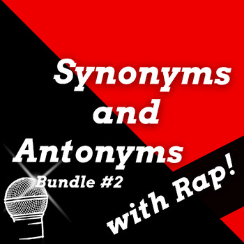 Preview of 5th and 6th Grade Synonyms and Antonyms Passage Worksheets Bundle
