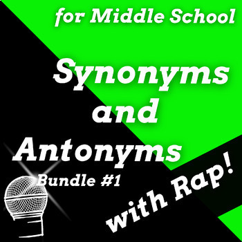 Preview of Synonyms and Antonyms Passage Worksheets Middle School Vocabulary Activities