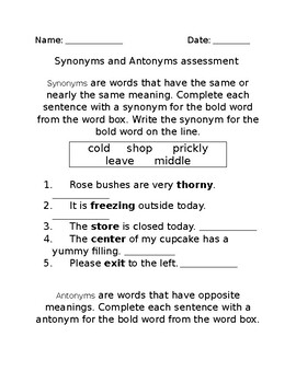evaluate synonym essay