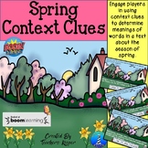 Synonyms and Context Clues about Spring: BOOM Digital Task Cards