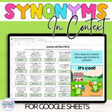 Synonyms for Google™ Sheets