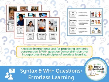 Preview of Syntax and WH Questions: Errorless Learning