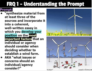 ap synthesis essay wind farms