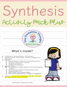 Preview of Synthesis Activity Pack Plus Bundle