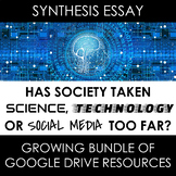 Synthesis Essay: Has society taken science, technology, or