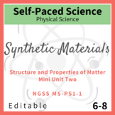 Synthetic Materials Mini Unit for Middle School Chemistry 