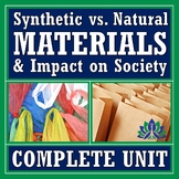 Synthetic Materials Natural Resources Activity Lesson UNIT