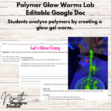 Synthetic Materials: Polymer Glow Gel worm, Natural Resour