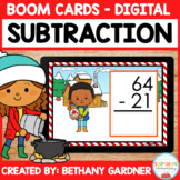 Syrup Harvest Double-Digit Subtraction - Boom Cards - Dist