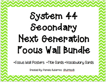 Preview of System 44 Next Generation Secondary Focus Wall Bundle