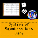 System Of Linear Equations Dice Game