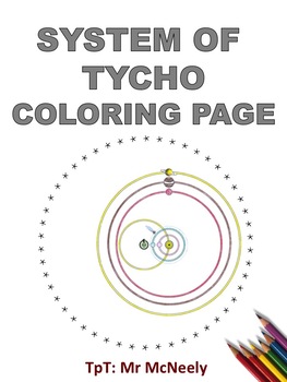 System Of Tycho Coloring Page By Mr Mcneely Tpt
