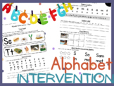 Systematic + Explicit Alphabet Intervention - Print and Go!