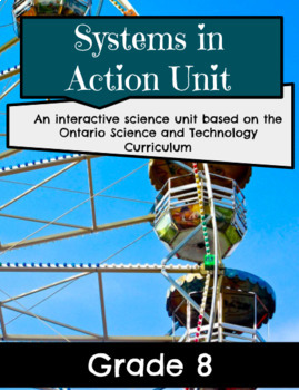 Preview of Systems in Action Unit ~ Grade 8 (Six Lessons, Answers, plus Google Forms)