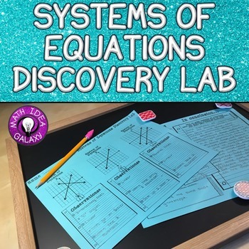 Preview of Systems of Equations Lesson (Discovery Lab)