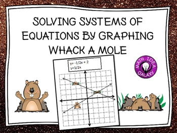 Preview of Solving Systems of Equations by Graphing Activity