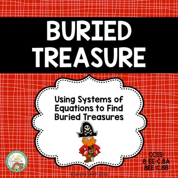Preview of Systems of Equations:  Finding Buried Treasure with Solutions