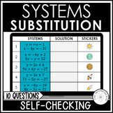 Solving Systems of Equations by using the Substitution Met