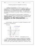 Systems of Equations Graphing Exploration