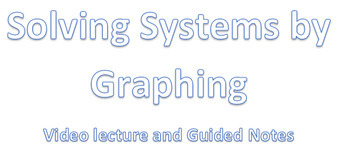 Preview of Systems of Equations - Graphing Instructional Video