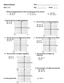 Systems of Equations Graphing and Substitution Quiz