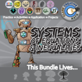 Systems of Equations & Inequalities Unit Bundle - Distance