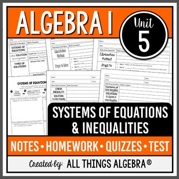 equations and inequalities homework 5