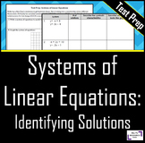 Identifying Solutions to a System of Equations