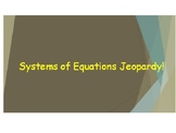 Systems of Equations Jeopardy (Graphing, Substituting, ans