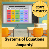 Systems of Equations Jeopardy! Review Game