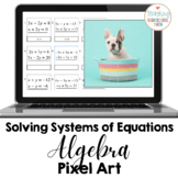 Systems of Equations Pixel Art Google Sheets