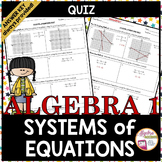 Systems of Equations QUIZ