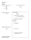 Systems of Equations Study Guide