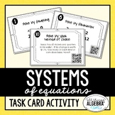 Systems of Equations | Task Cards