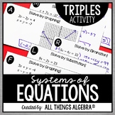 Systems of Equations | Triples Activity