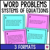 Systems of Equations Word Problems | Solving Systems of Linear Equations