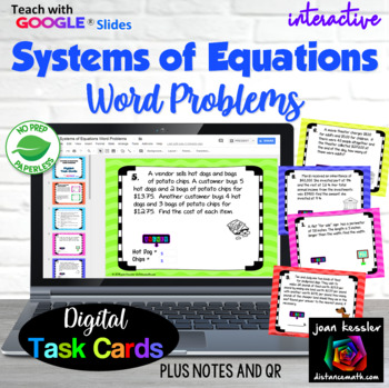 Preview of Systems of Equations Word Problems