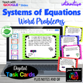 Systems of Equations Word Problems